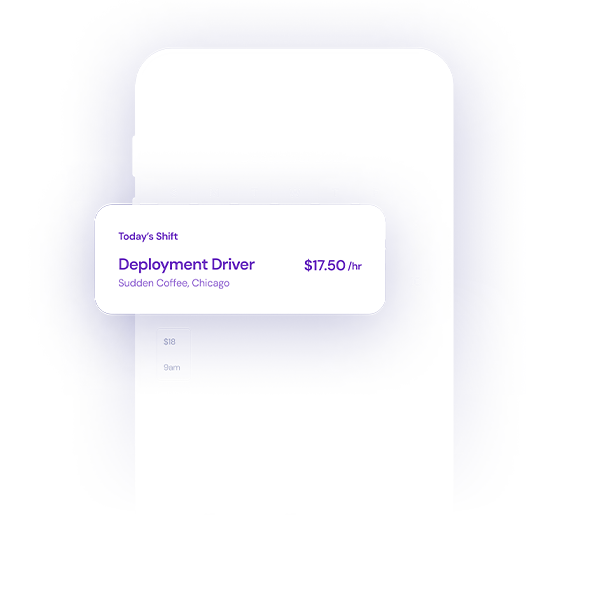 Phone notification job details